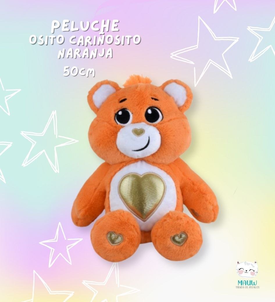Osito Cariñoso Naranja 50cm