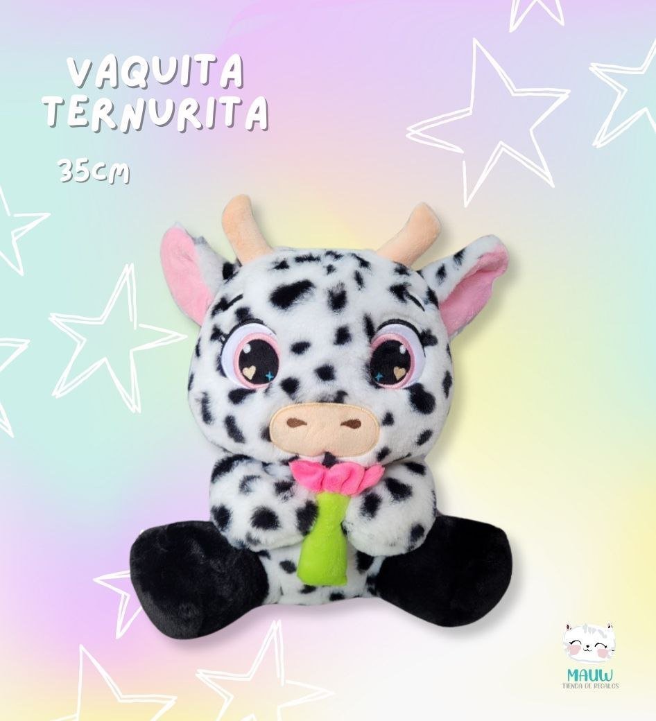 Peluche Vaca Ternurita 35cm