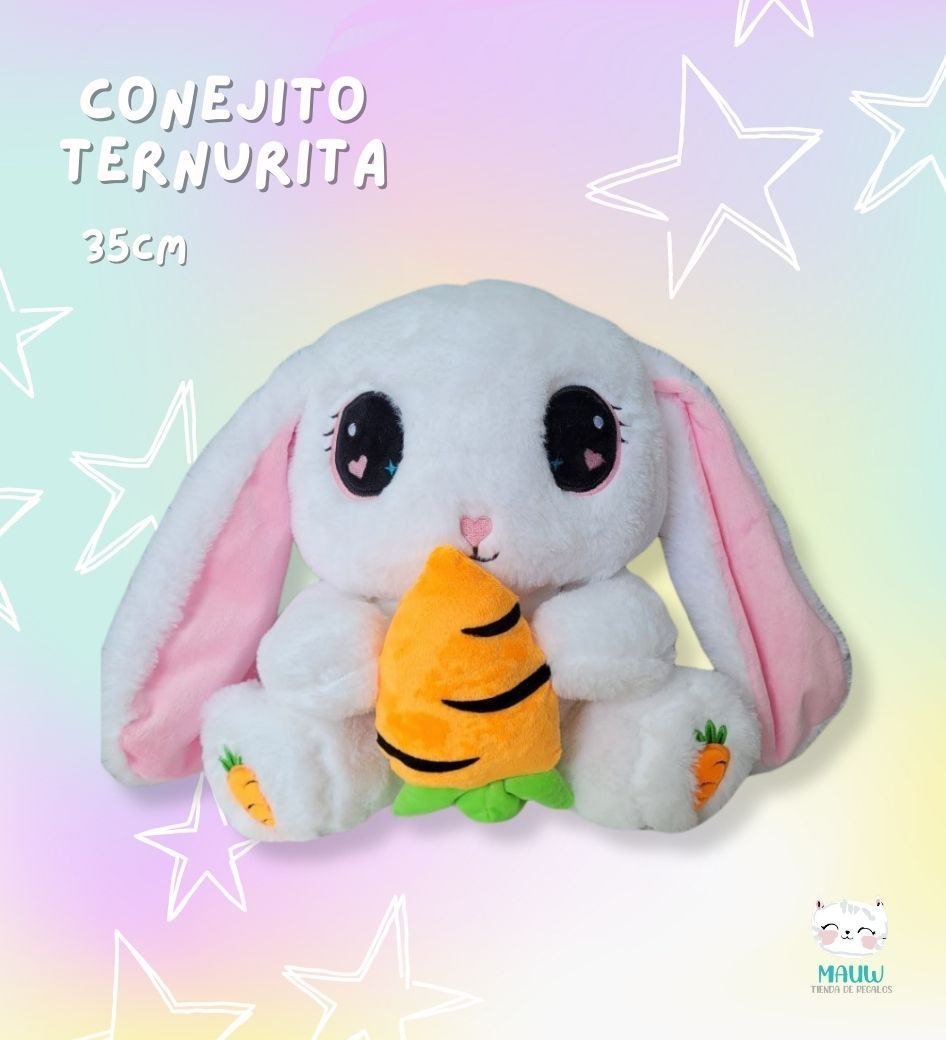 Peluche Conejo Ternurita 35cm