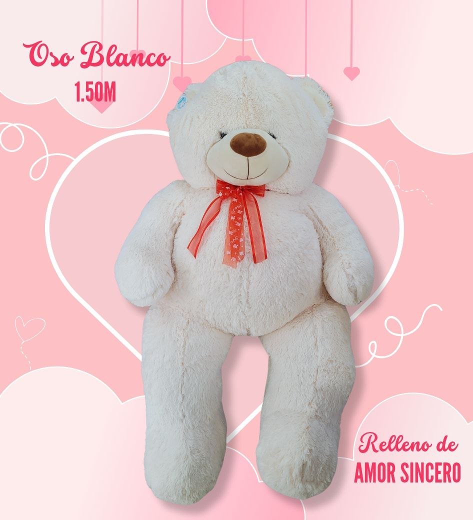 Peluche oso fluffy 190cm